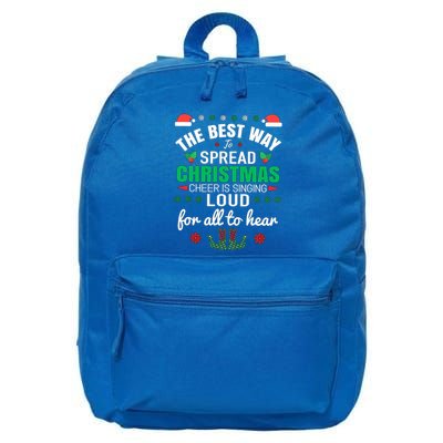 Jingle All The Way: Spreading Christmas Cheer Through Song Gift 16 in Basic Backpack