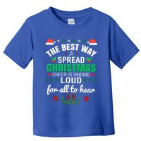 Jingle All The Way: Spreading Christmas Cheer Through Song Gift Toddler T-Shirt
