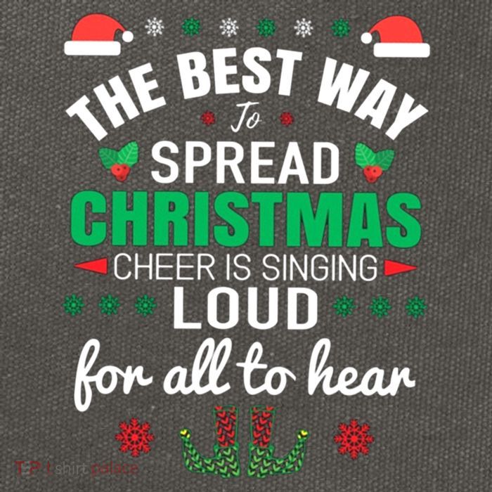 Jingle All The Way: Spreading Christmas Cheer Through Song Gift Cotton Canvas Backpack