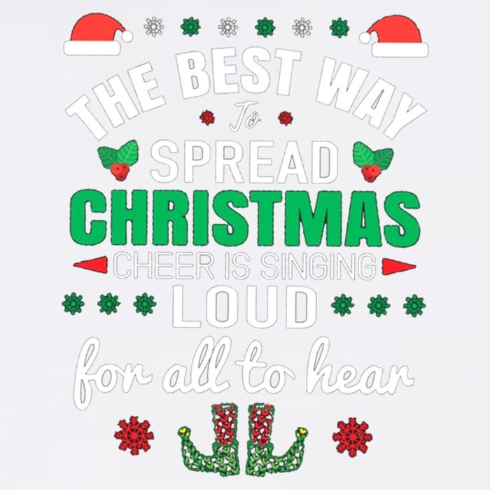 Jingle All The Way: Spreading Christmas Cheer Through Song Gift Garment-Dyed Sweatshirt