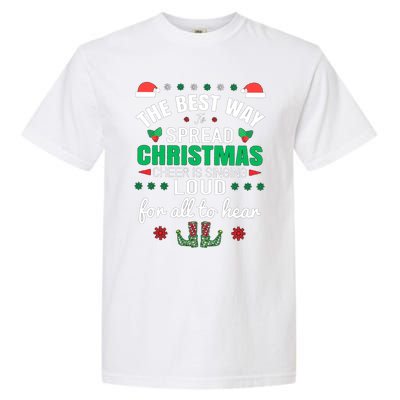 Jingle All The Way: Spreading Christmas Cheer Through Song Gift Garment-Dyed Heavyweight T-Shirt