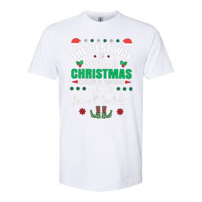 Jingle All The Way: Spreading Christmas Cheer Through Song Gift Softstyle CVC T-Shirt