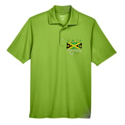 Jamaica Anniversary Trip 2024 Couple Summer Vacation Trip Men's Origin Performance Pique Polo