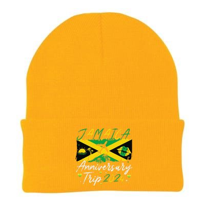 Jamaica Anniversary Trip 2024 Couple Summer Vacation Trip Knit Cap Winter Beanie