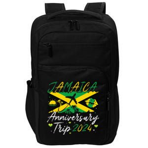 Jamaica Anniversary Trip 2024 Couple Summer Vacation Trip Impact Tech Backpack