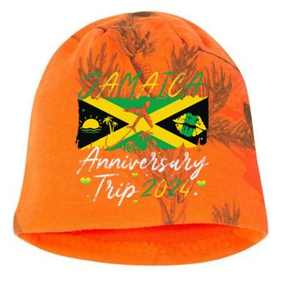 Jamaica Anniversary Trip 2024 Couple Summer Vacation Trip Kati - Camo Knit Beanie