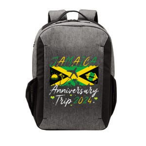 Jamaica Anniversary Trip 2024 Couple Summer Vacation Trip Vector Backpack