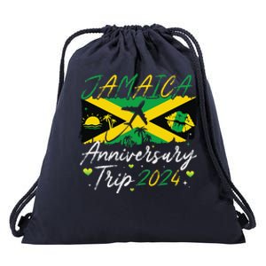 Jamaica Anniversary Trip 2024 Couple Summer Vacation Trip Drawstring Bag