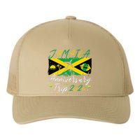 Jamaica Anniversary Trip 2024 Couple Summer Vacation Trip Yupoong Adult 5-Panel Trucker Hat