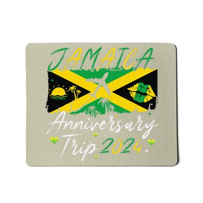 Jamaica Anniversary Trip 2024 Couple Summer Vacation Trip Mousepad