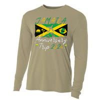 Jamaica Anniversary Trip 2024 Couple Summer Vacation Trip Cooling Performance Long Sleeve Crew