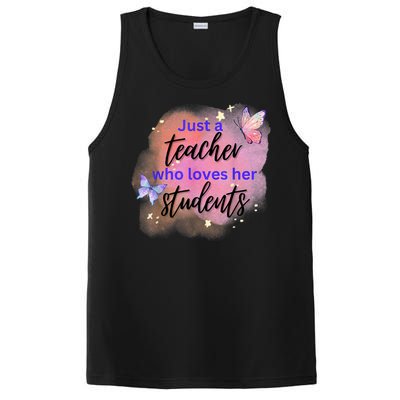 Just A Teacher Who Loves Her Students PosiCharge Competitor Tank