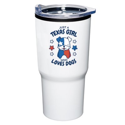 Just A Texas Girl Who Loves Dogs Tumbler