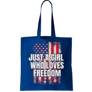 Just A That Loves Freedom 4th Of July Gift Tote Bag