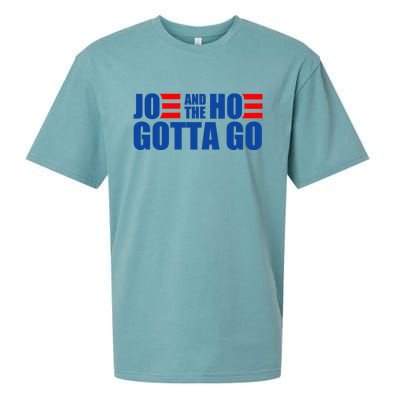 Joe And The Hoe Gotta Go Funny Sueded Cloud Jersey T-Shirt