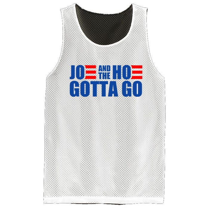 Joe And The Hoe Gotta Go Funny Mesh Reversible Basketball Jersey Tank