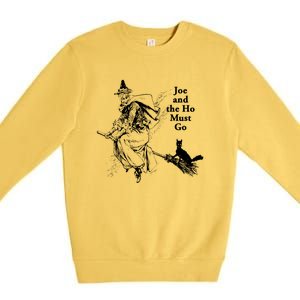 Joe And The Ho Halloween Tee Premium Crewneck Sweatshirt