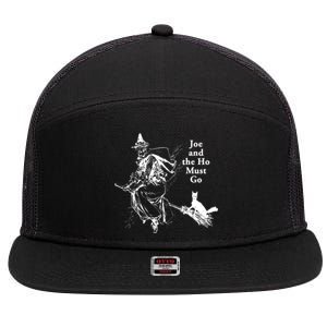 Joe And The Ho Halloween Tee 7 Panel Mesh Trucker Snapback Hat