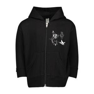 Joe And The Ho Halloween Tee Toddler Zip Fleece Hoodie