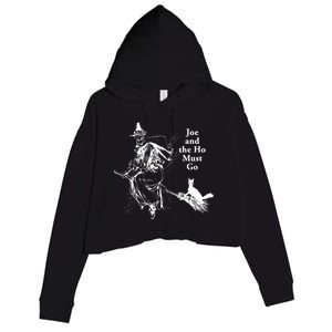 Joe And The Ho Halloween Tee Crop Fleece Hoodie