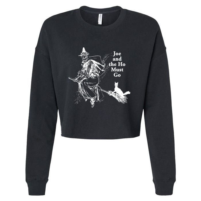 Joe And The Ho Halloween Tee Cropped Pullover Crew