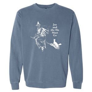 Joe And The Ho Halloween Tee Garment-Dyed Sweatshirt