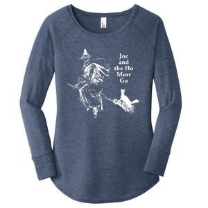 Joe And The Ho Halloween Tee Women's Perfect Tri Tunic Long Sleeve Shirt