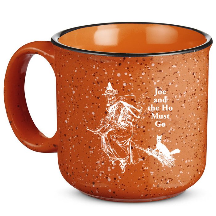 Joe And The Ho Halloween Tee 15oz Campfire Ceramic Mug