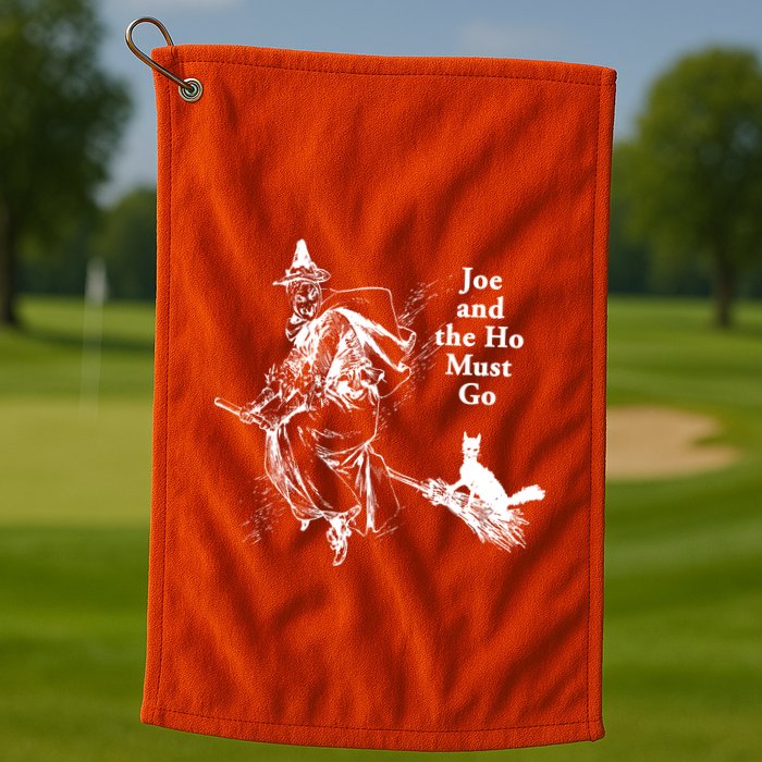 Joe And The Ho Halloween Tee Golf Towel