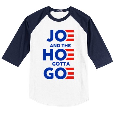 Joe And The Hoe Gotta Go Baseball Sleeve Shirt