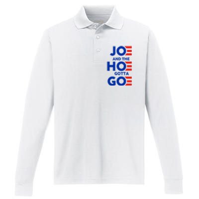 Joe And The Hoe Gotta Go Performance Long Sleeve Polo