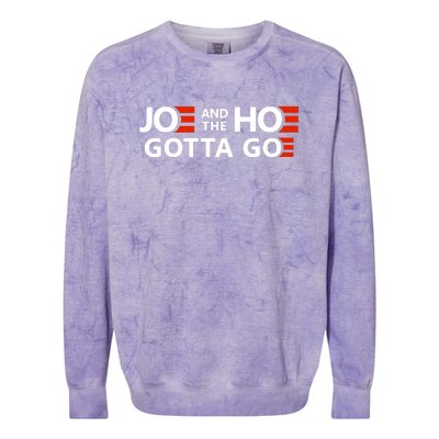 Joe And The Ho Gotta Go!! Colorblast Crewneck Sweatshirt