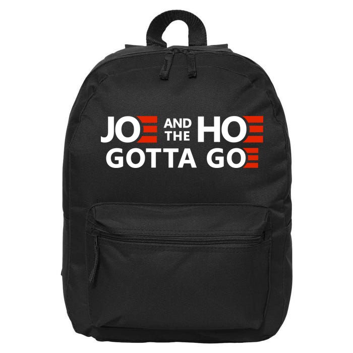 Joe And The Ho Gotta Go!! 16 in Basic Backpack