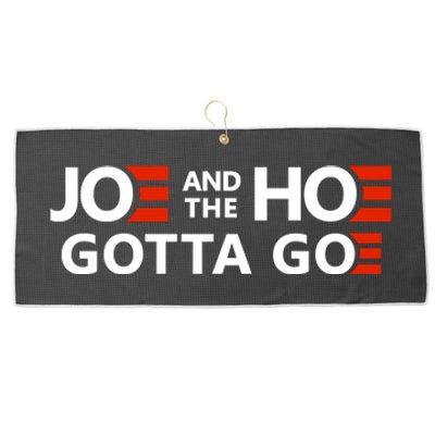 Joe And The Ho Gotta Go!! Large Microfiber Waffle Golf Towel