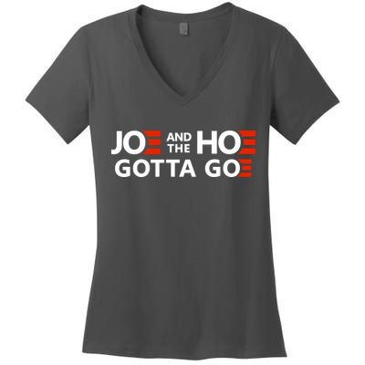 Joe And The Ho Gotta Go!! Women's V-Neck T-Shirt