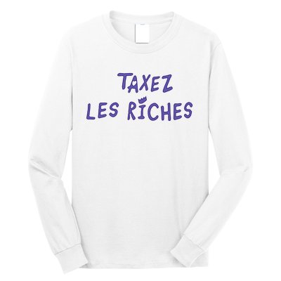 Jeanmichel Aphatie Taxez Les Riches Long Sleeve Shirt