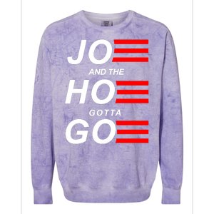 Joe And The Hoe Gotta Go Colorblast Crewneck Sweatshirt