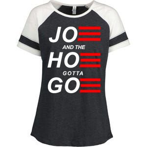 Joe And The Hoe Gotta Go Enza Ladies Jersey Colorblock Tee