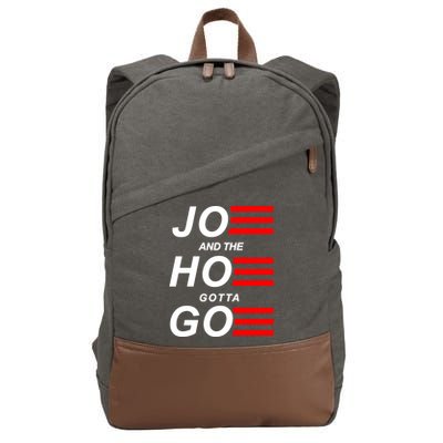 Joe And The Hoe Gotta Go Cotton Canvas Backpack