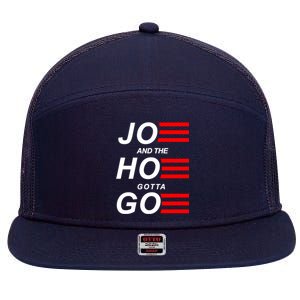 Joe And The Hoe Gotta Go 7 Panel Mesh Trucker Snapback Hat