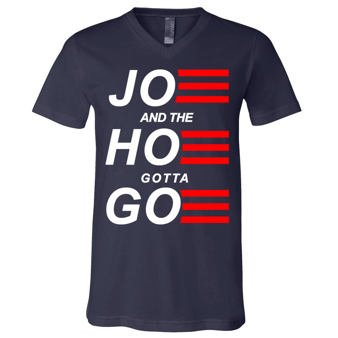 Joe And The Hoe Gotta Go V-Neck T-Shirt