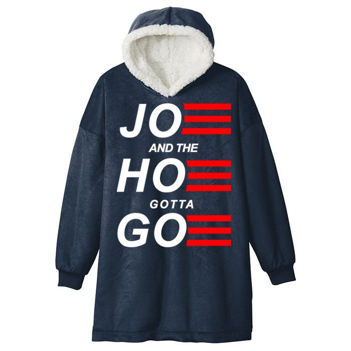 Joe And The Hoe Gotta Go Hooded Wearable Blanket