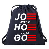 Joe And The Hoe Gotta Go Drawstring Bag