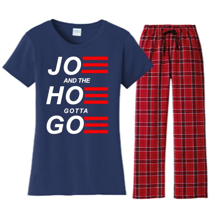 Joe And The Hoe Gotta Go Women's Flannel Pajama Set