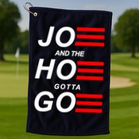 Joe And The Hoe Gotta Go Golf Towel