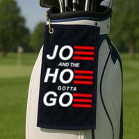 Joe And The Hoe Gotta Go Golf Towel