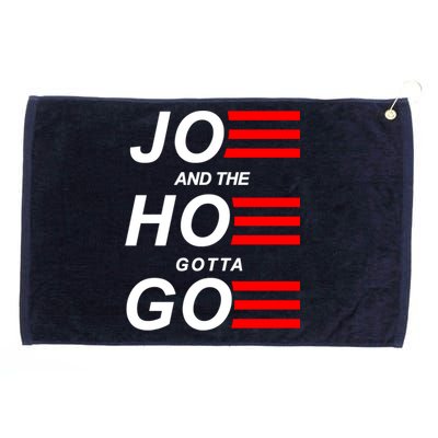 Joe And The Hoe Gotta Go Grommeted Golf Towel