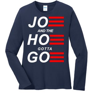 Joe And The Hoe Gotta Go Ladies Long Sleeve Shirt