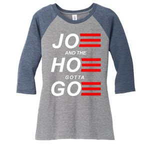 Joe And The Hoe Gotta Go Women's Tri-Blend 3/4-Sleeve Raglan Shirt