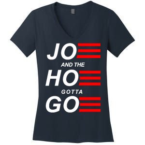 Joe And The Hoe Gotta Go Women's V-Neck T-Shirt